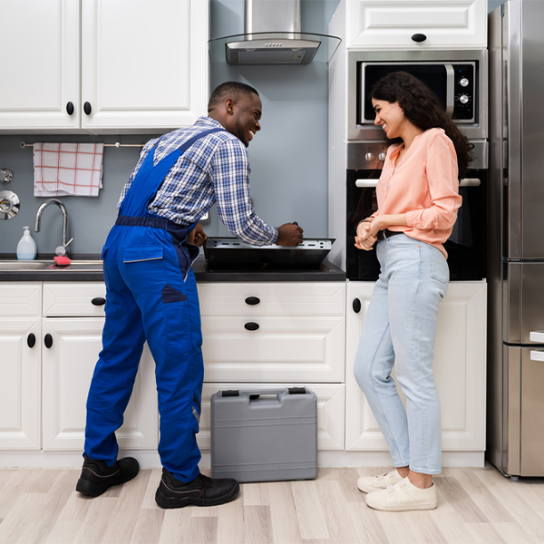 can you provide an estimate for cooktop repair before beginning any work in Union